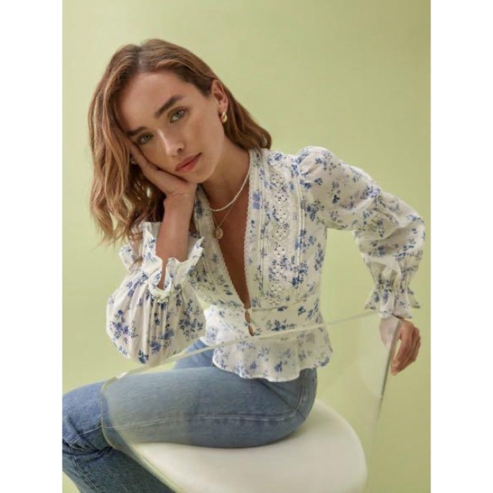 Reformation Meadowlark Top (US 10)